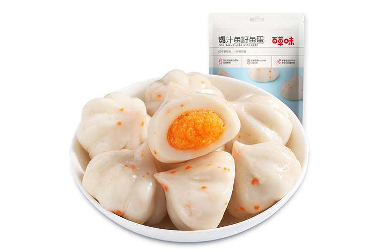 BAICAOWEI DUMPLINGS WITH POPPING SAUCE 108G